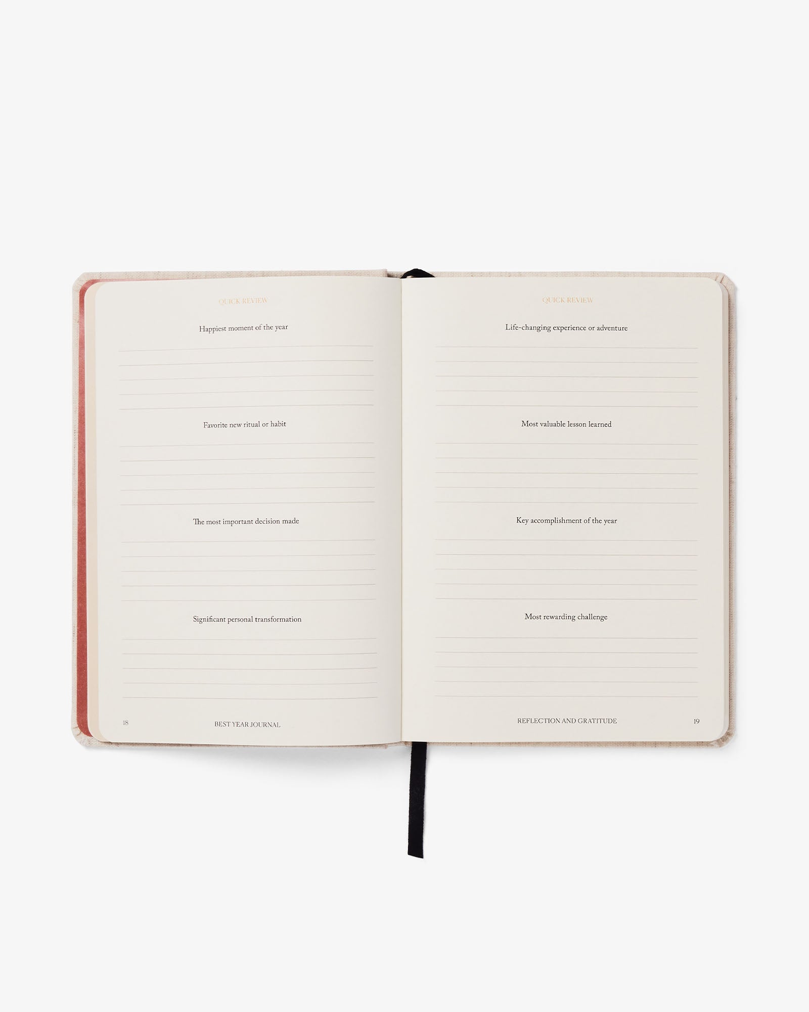 Best Year Journal - Pink