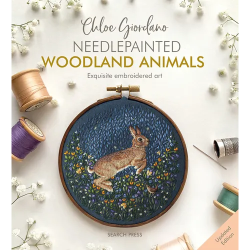 Needlepainted Woodland Animals: Exquisite Embroidered Art - Paperback