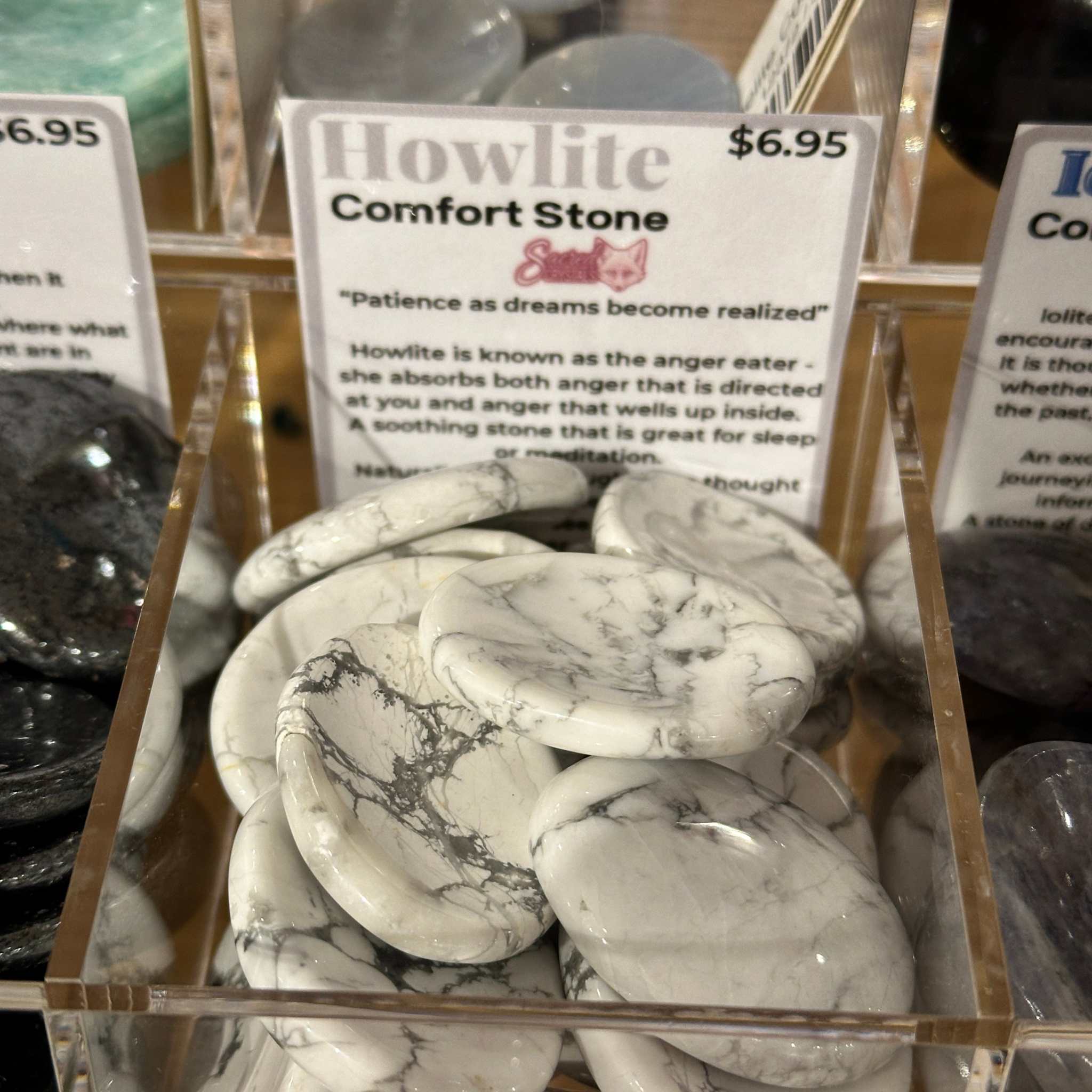 Howlite Comfort Stone