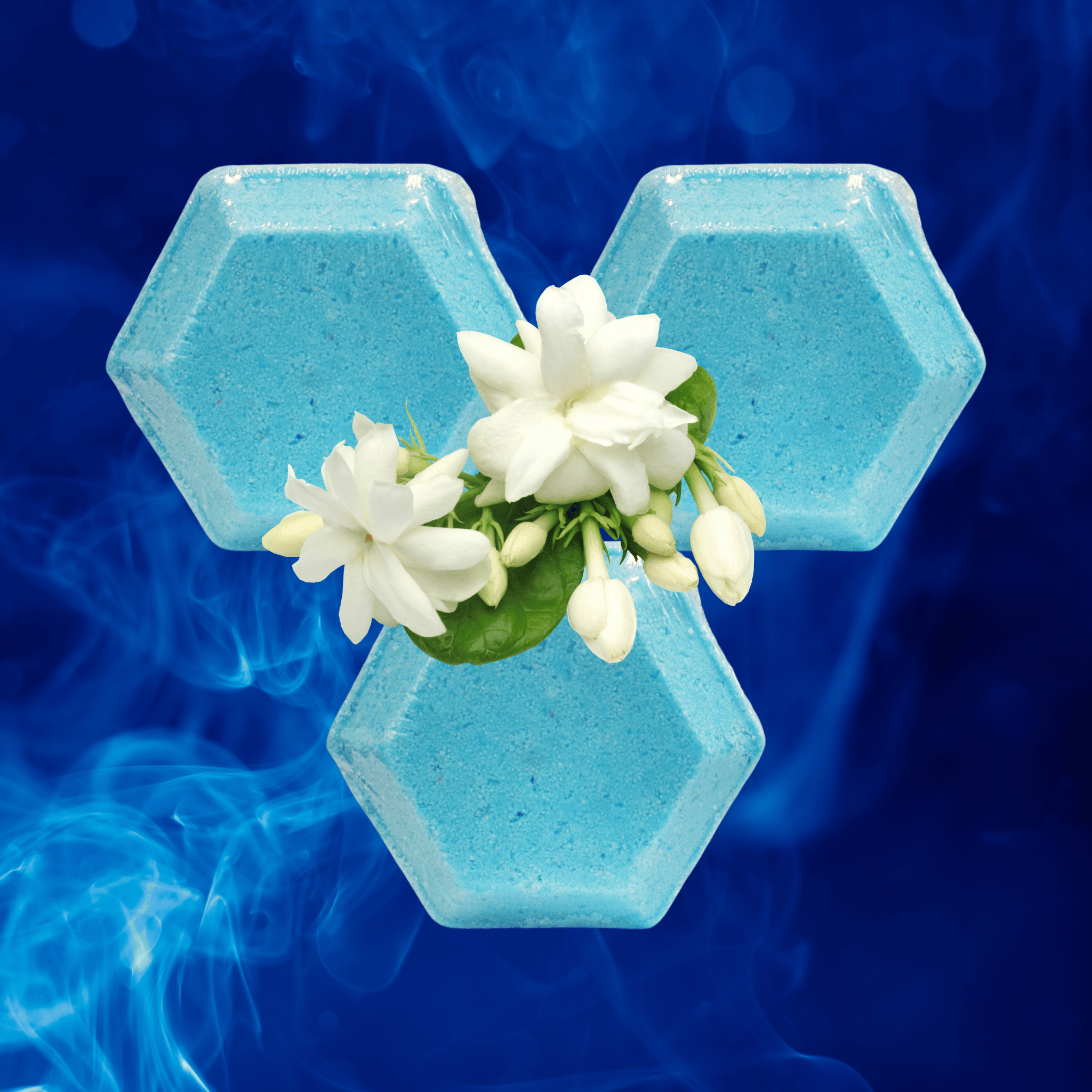 Midnight Jasmine Natural Aromatherapy Relaxing Shower Steamers with Menthol | 3.7 oz