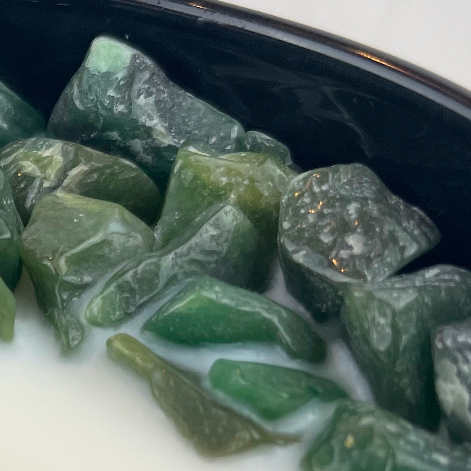 Heart Chakra Crystal Candle, 10oz