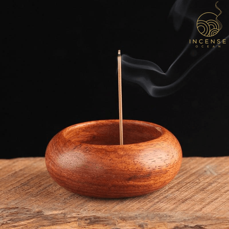 Wooden Incense Holder